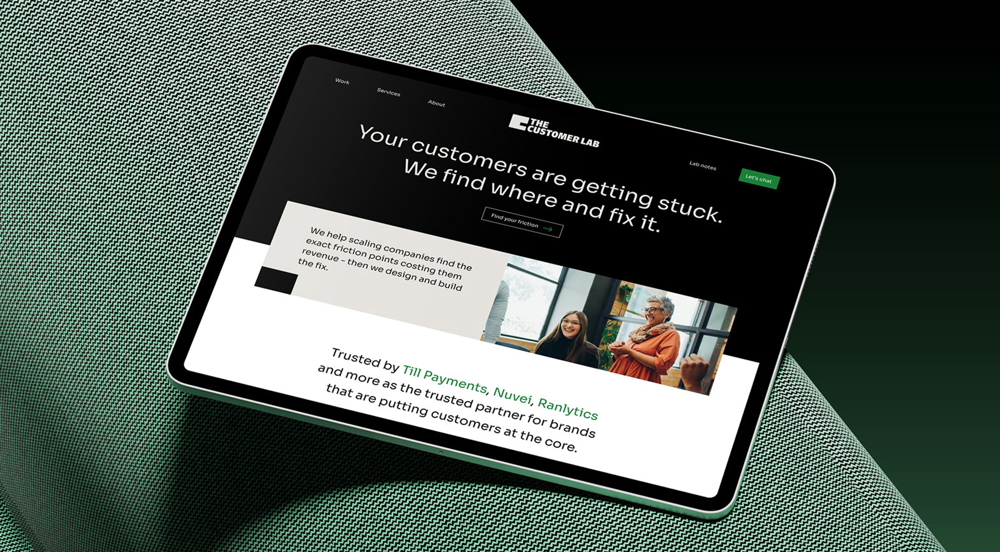 The customer lab Brand by Maria Antony