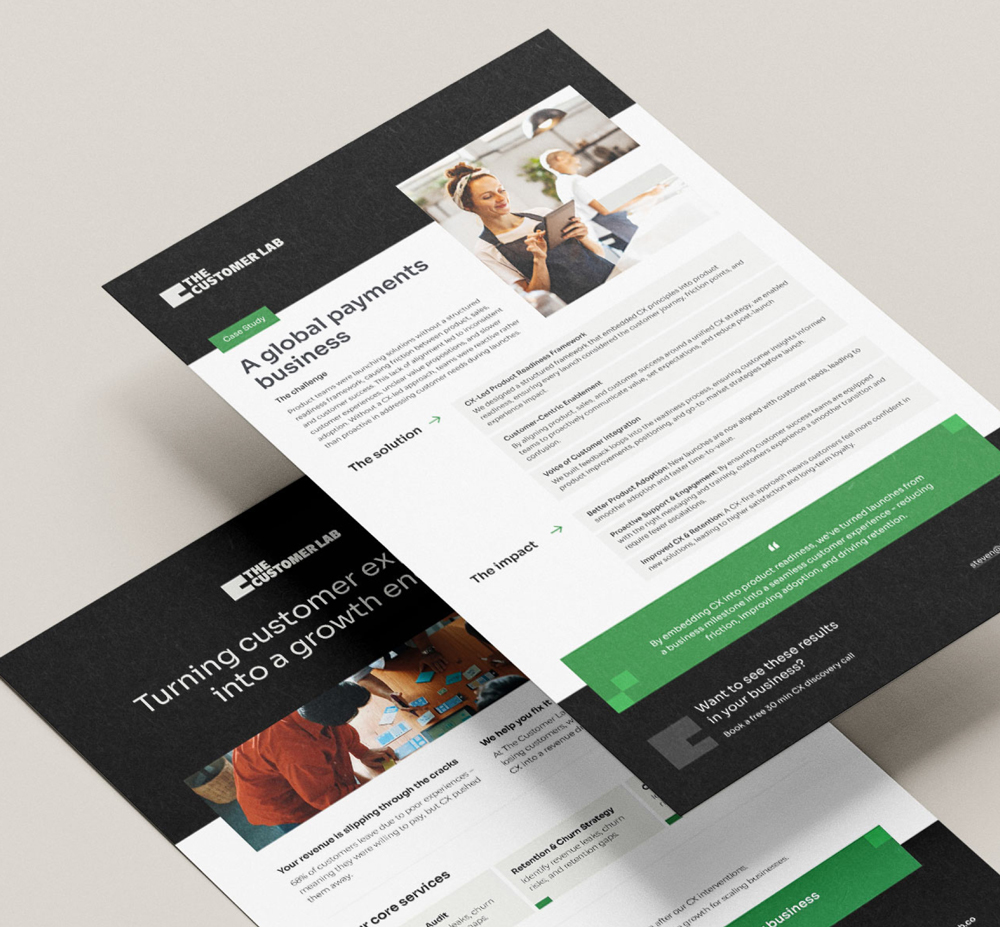 The customer lab Brand by Maria Antony