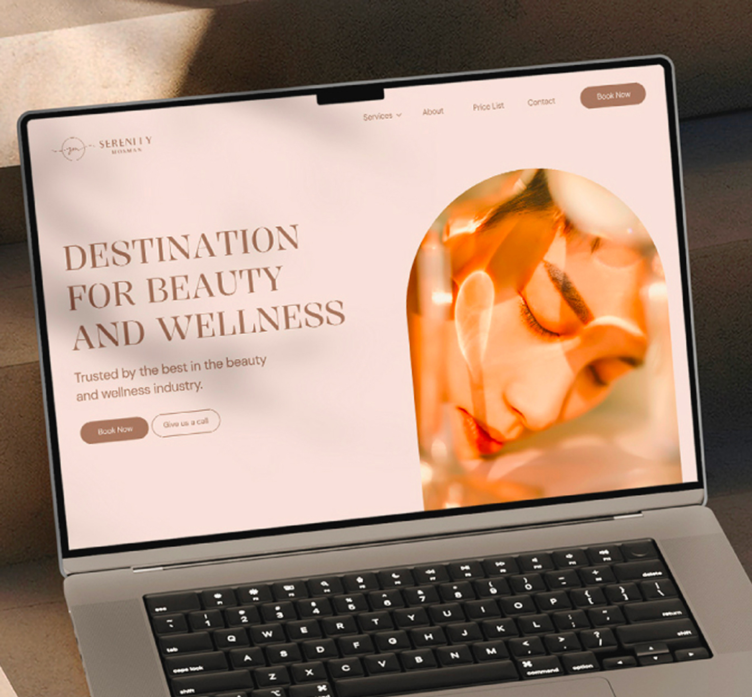 Serenity mosman Brand Identity by Maria Antony
