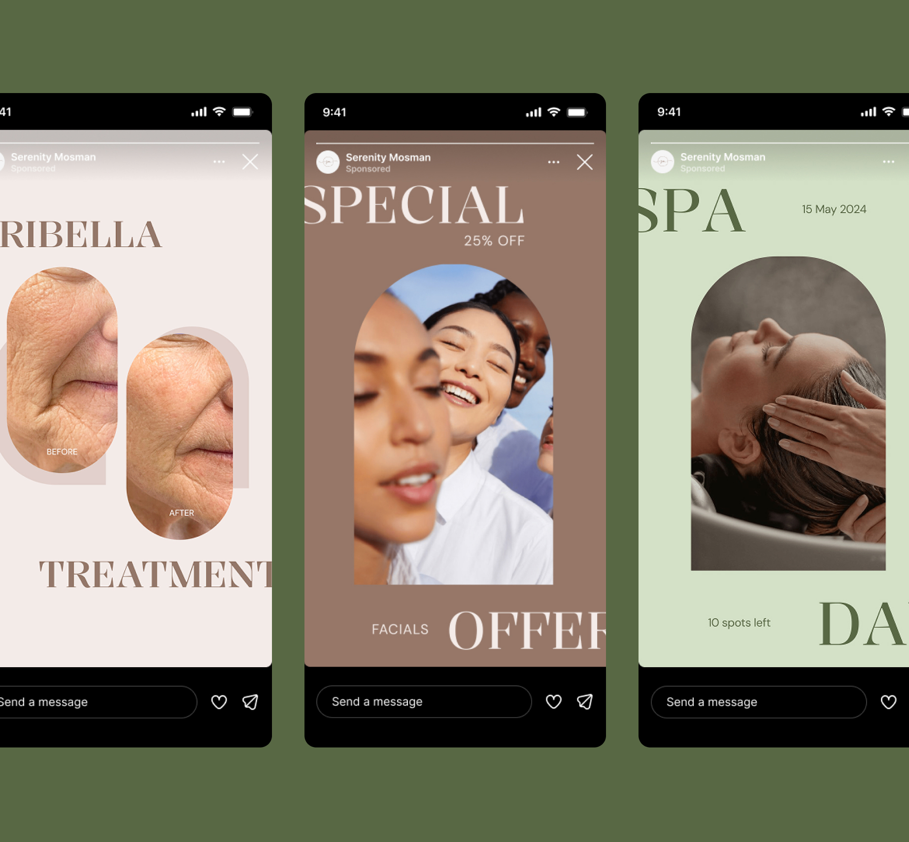 Serenity mosman Brand Identity by Maria Antony