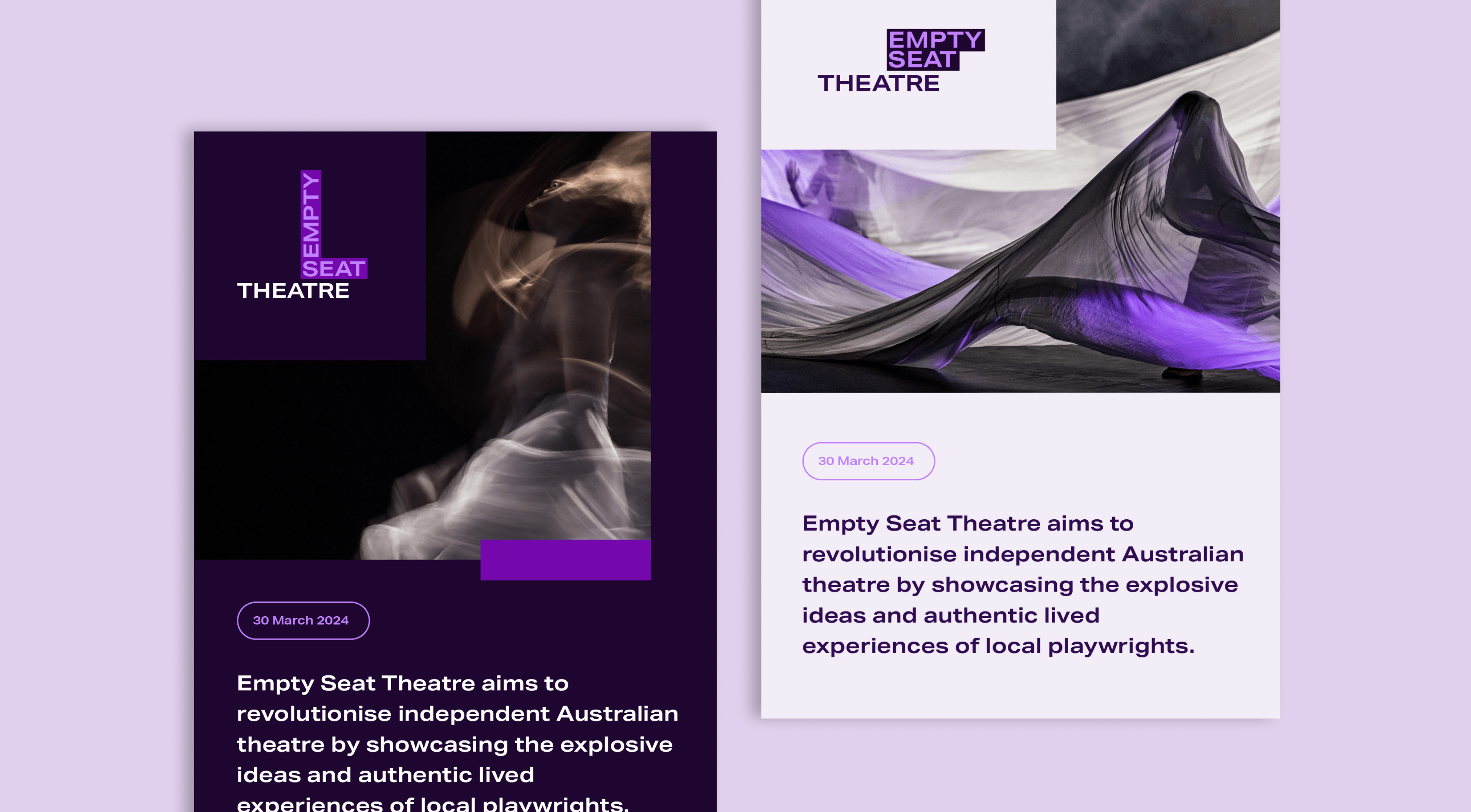 Empty seat theatre Brand by Maria Antony